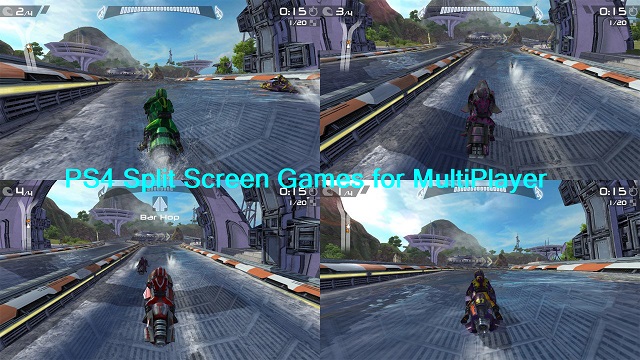 split screen games on ps4