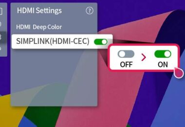 How to enable HDMI CEC on TV