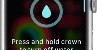 Apple Watch Water Lock Feature