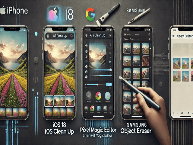 iOS 18 Clean Up vs Pixel Magic Editor vs Samsung Object Eraser: Which One Reigns Supreme?